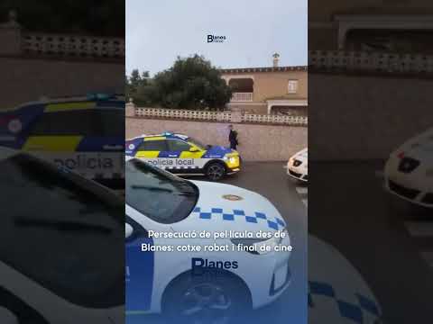 Una persecució policial iniciada a Blanes acaba amb un home detingut amagat en una casa de Palafolls