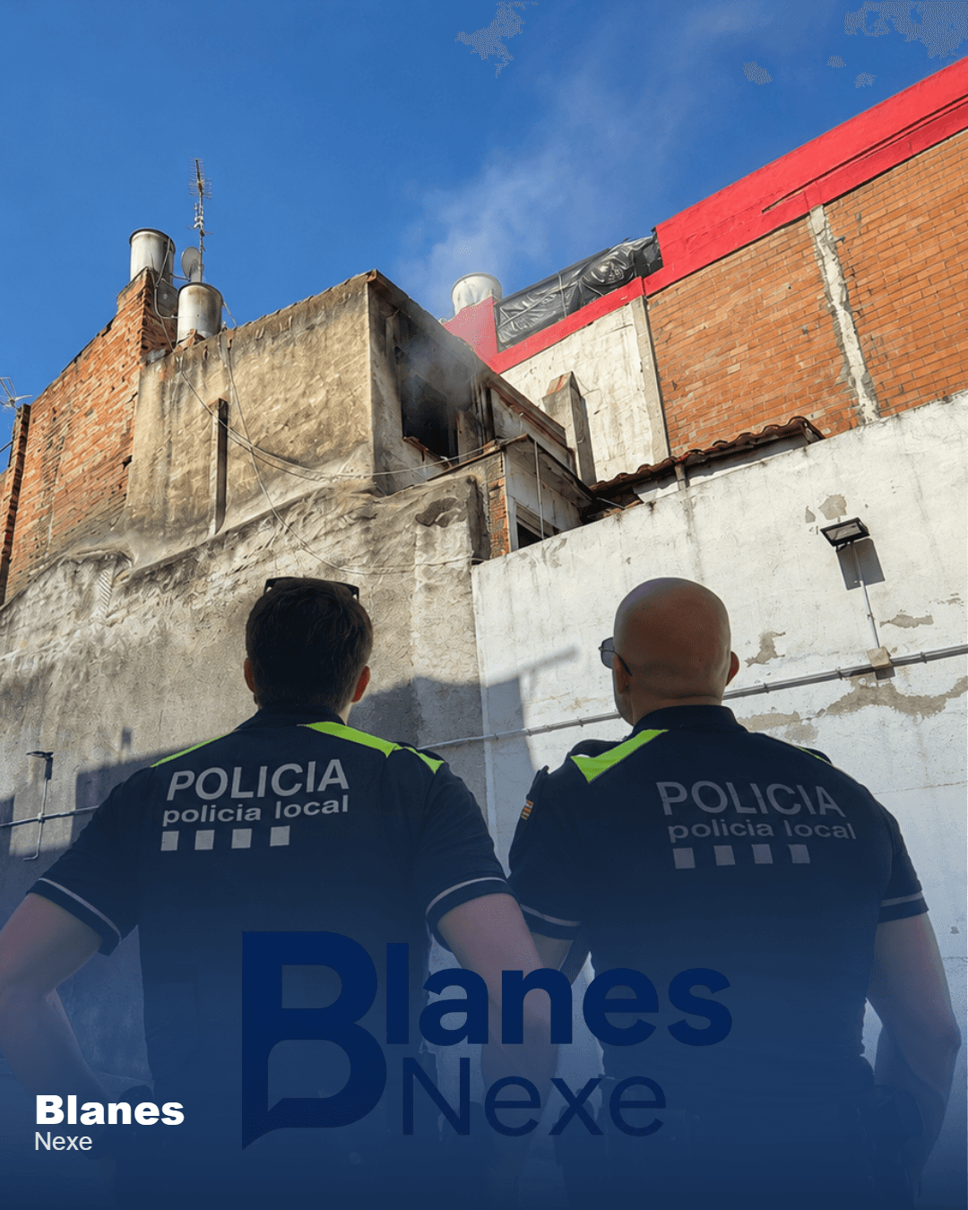 Un incendi al carrer Antiga es salda sense ferits gràcies a la ràpida sortida dels tres veïns — foto 3
